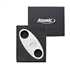 CIGAR CUTTER 2-BLADE STAINLESS STEEL IN GIFTBOX