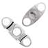 CIGAR CUTTER 2-BLADE STAINLESS STEEL IN GIFTBOX