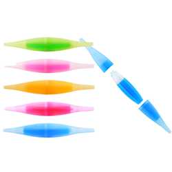 ATOMIC GLOWING ICE HOOSE TIPS ASSORTED X5