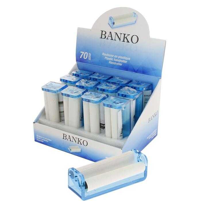 BANKO PLASTIC ROLLER 70mm DISPLAY (X12)