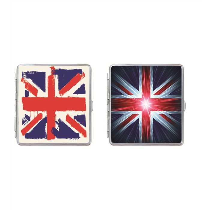 BELBOX 20 CIG, CASE 85MM UK FLAG (X6)