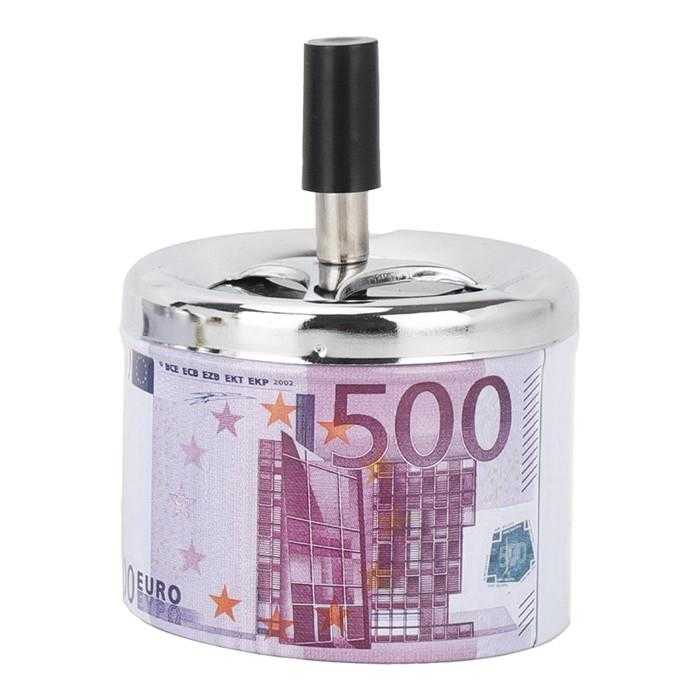 BELFLAM SPINNING ASHTRAY 9CM FIVE HUNDRED EURO
