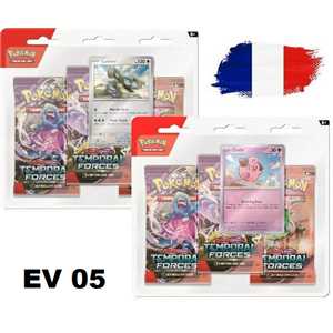 BLISTER OF 3 TIME FORCES BOOSTERS (EV05) (FR)