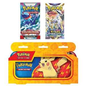 BLISTER TIN PENCIL CASE OF 2 BOOSTERS  (FR)