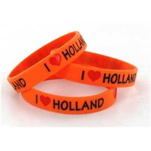 BRACELET ORANGE I LOVE HOLLAND