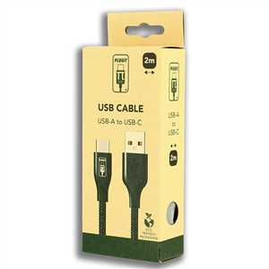 CÂBLE USB-A VERS USB-C NOIR