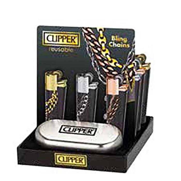 CLIPPER CP11RH METAL BLING CHAINS  (X12)