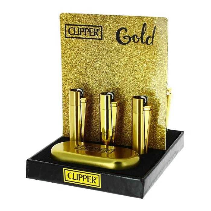 CLIPPER CP11RH METAL GOLD (X12)