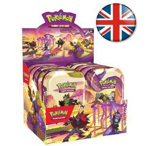 DISPLAY OF 10 MINI BOXES 2 BOOSTERS (6.5) ENG / UK