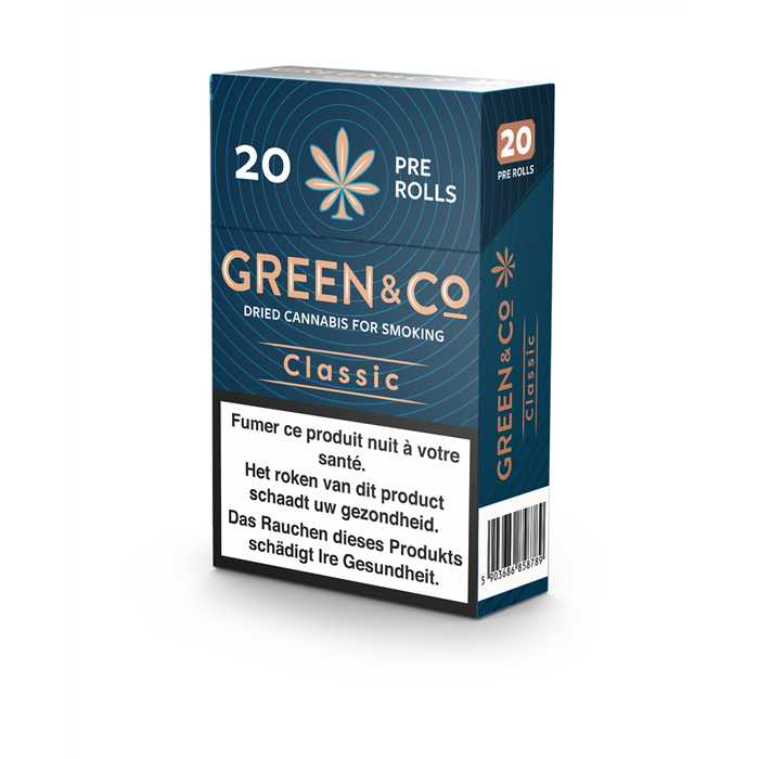 GREEN&CO CBD CIGARETTES CLASSIC