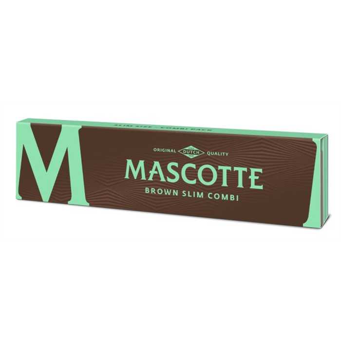 MASCOTTE BROWN COMBI SLIM SIZE WITH MAGNET + TIPS (X26)