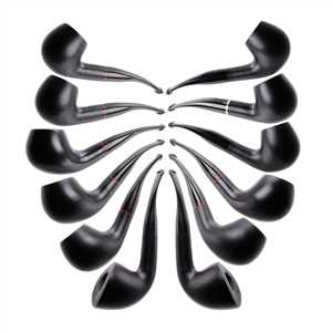 MYON PIPES 9MM BLACK LACQUERED ASSORTED (X12)
