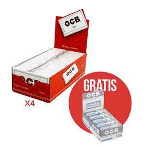 OCB N°4 DOUBLE ROLLING PAPER (X25) INTRO PROMOTION