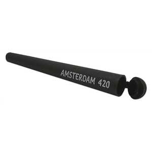PLASTIC CONE BLACK AMSTERDAM 420 (X36)
